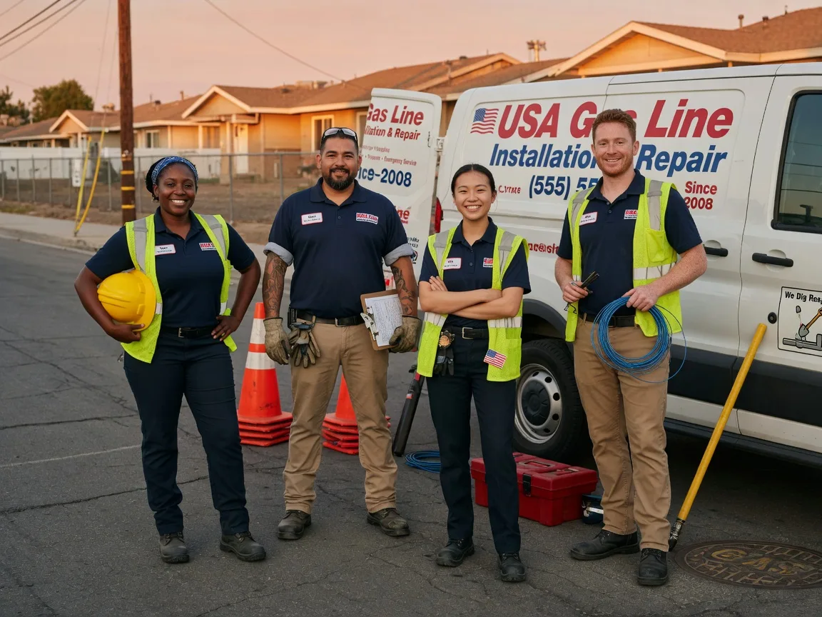 Gas Line Installation company in Hyde Park, PA